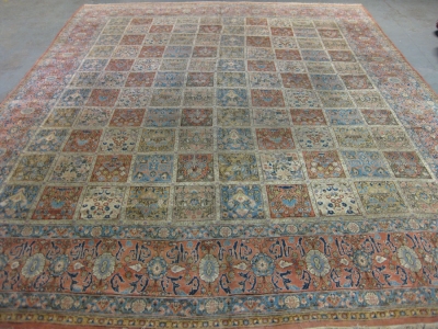 Old Persian Qum 14'10ft x 10'10ft