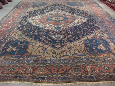 Antique-Persian-Bakhtiar-circa-1880-size-5-78m-x-4-00m