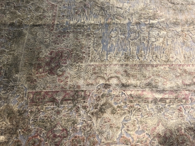 Persian Kerman Overdyed carpet