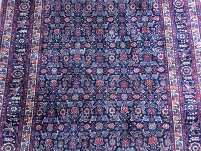 Old Persin Tabriz rug size 1.96m x 1.46m